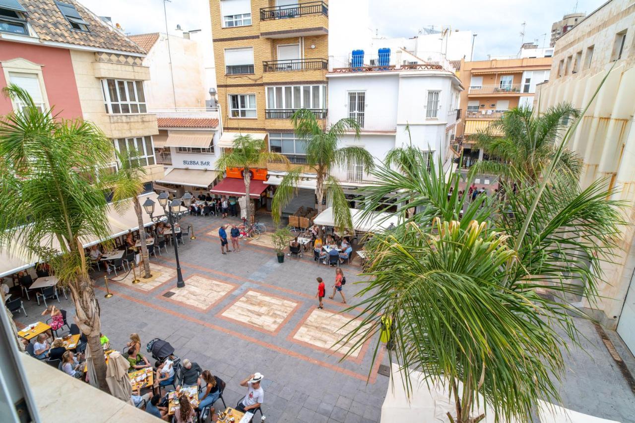 Acogedor Apartamento Centro Ciudad, 1M Playa, Terraza Fuengirola Exterior foto